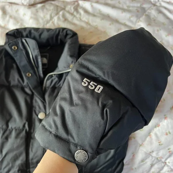 the north face black puffer jacket - Picture 5 of 8